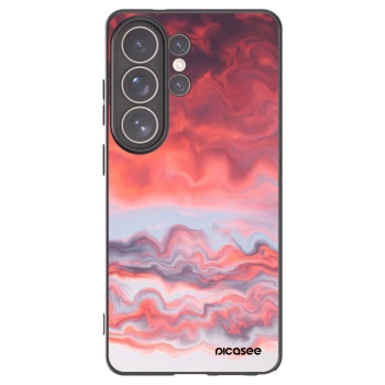 Picasee silikonowe czarne etui na Samsung Galaxy S26 Ultra - Sunset