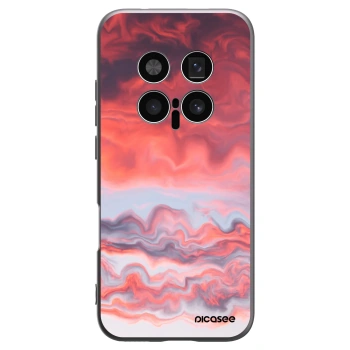 Picasee silikonowe czarne etui na Honor Magic8 Pro 5G - Sunset