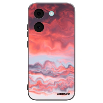 Picasee silikonowe czarne etui na Xiaomi Poco X8 Pro - Sunset