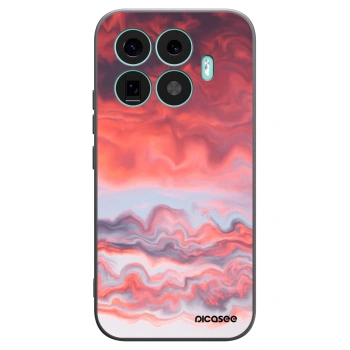 Picasee silikonowe czarne etui na Xiaomi 17T - Sunset