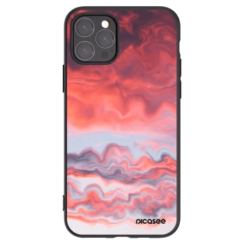Picasee silikonowe czarne etui na Apple iPhone 11 Pro - Sunset