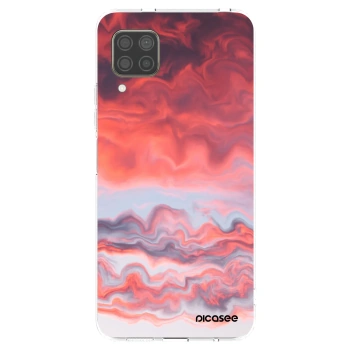 Picasee silikonowe przeźroczyste etui na Huawei P40 Lite - Sunset