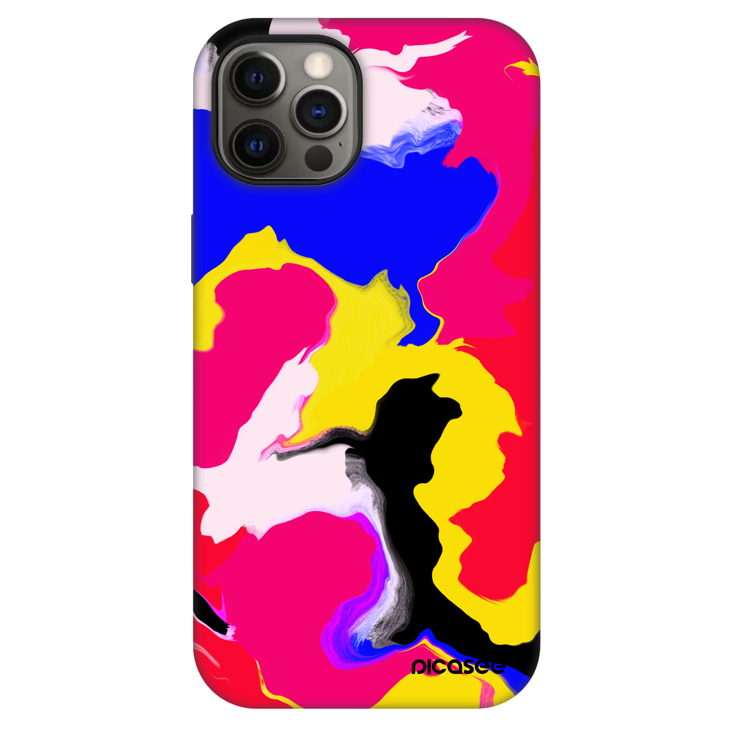 Picasee Fashion Case MagSafe na Apple iPhone 12 - Watercolor