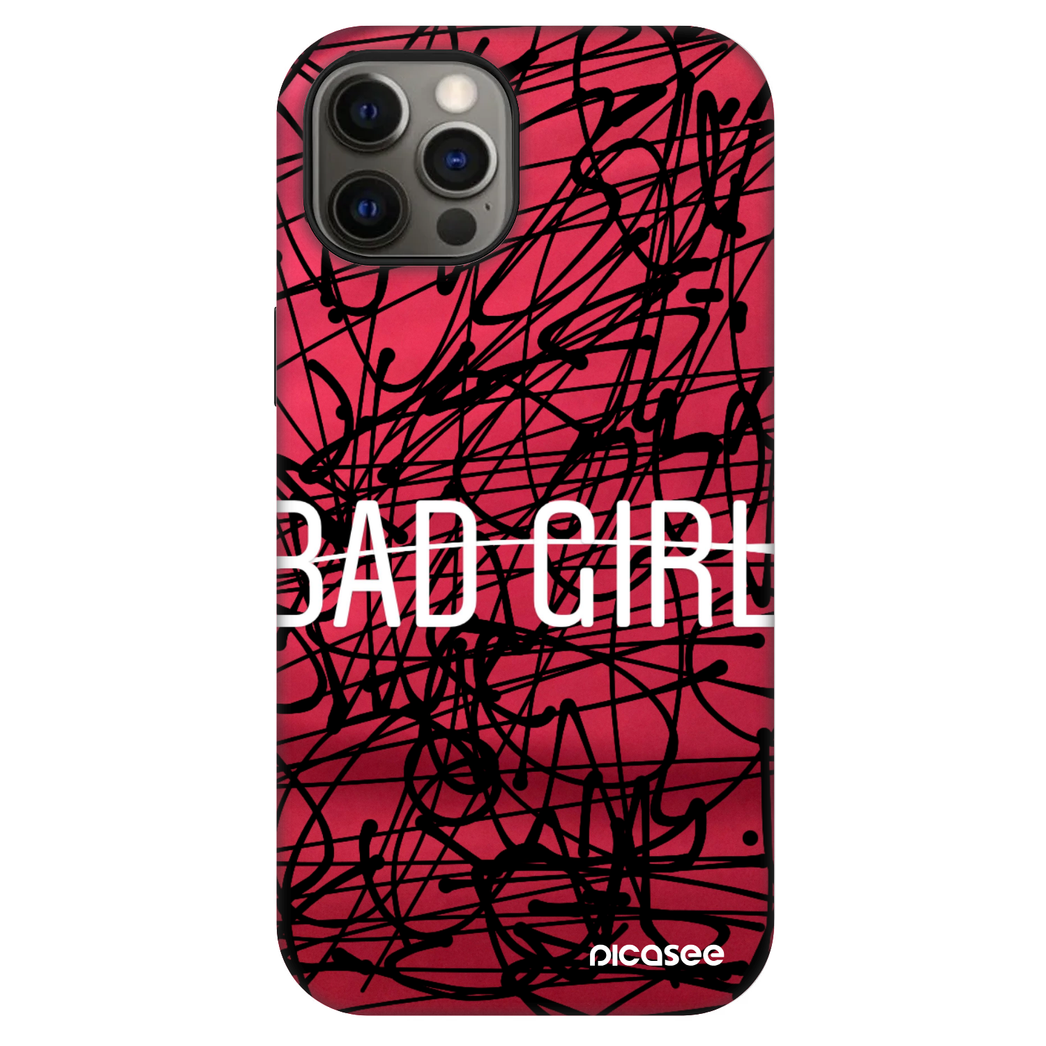 Picasee Fashion Case MagSafe na Apple iPhone 12 - Bad girl