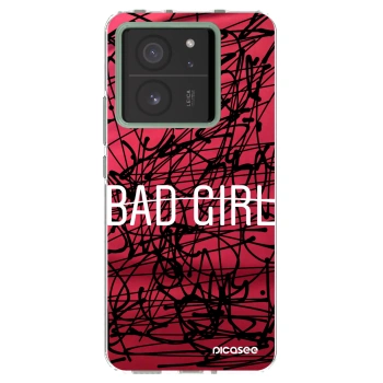 Picasee silikonowe przeźroczyste etui na Xiaomi 13T Pro - Bad girl