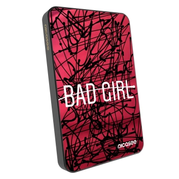 Powerbank z MagSafe 5 000 mAh Szary - Bad girl