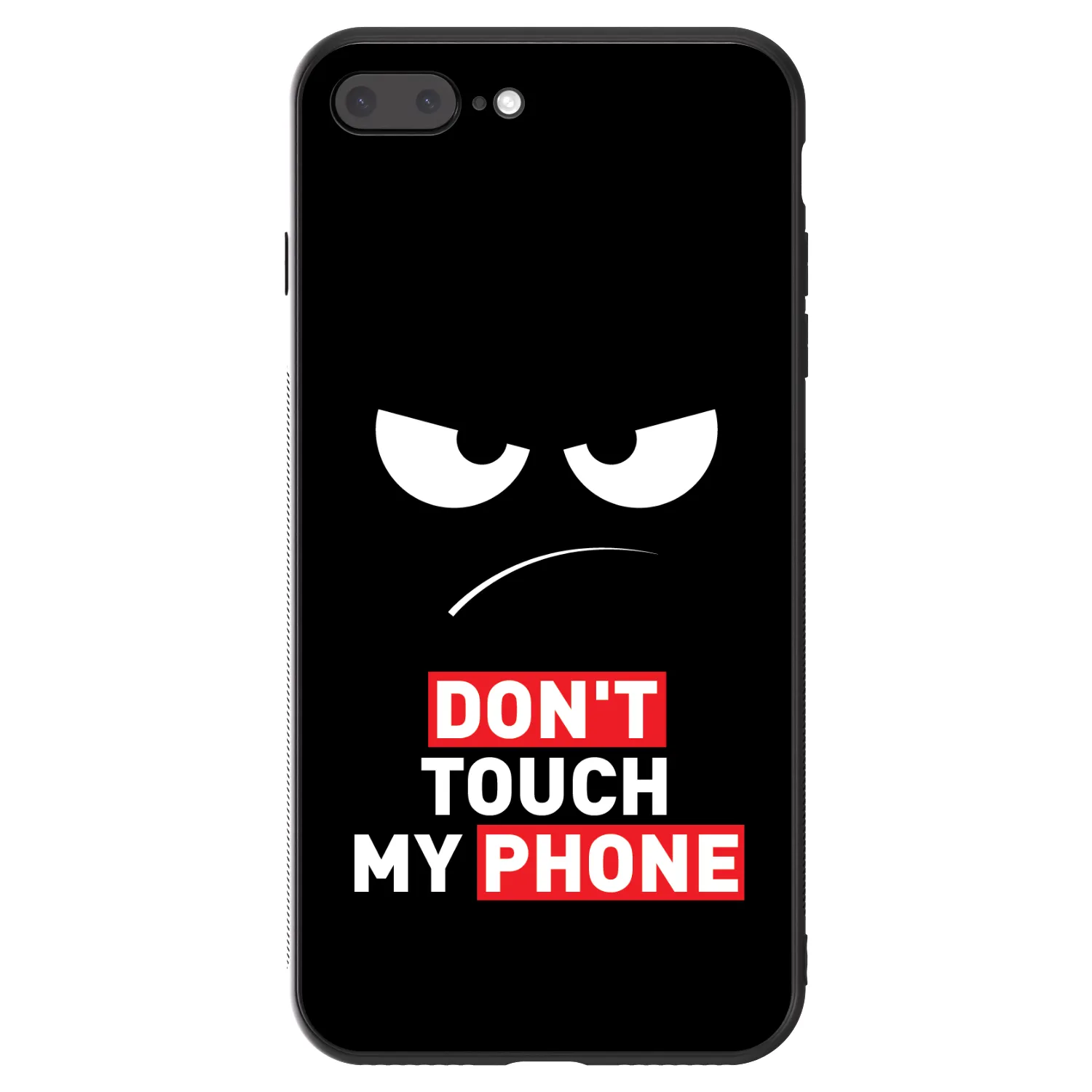 Picasee ULTIMATE CASE na Apple iPhone 7 Plus - Angry Eyes - Transparent