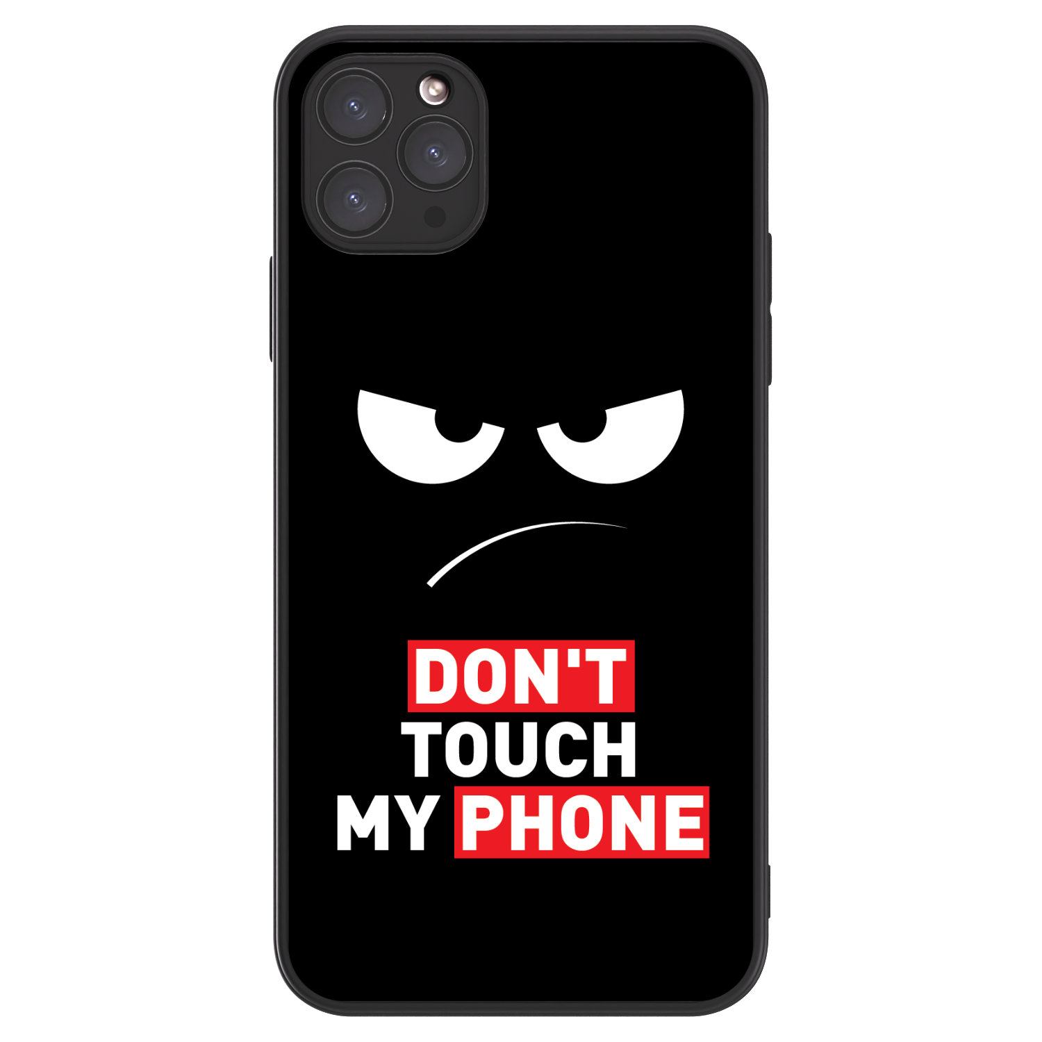 Picasee ULTIMATE CASE na Apple iPhone 11 Pro Max - Angry Eyes - Transparent