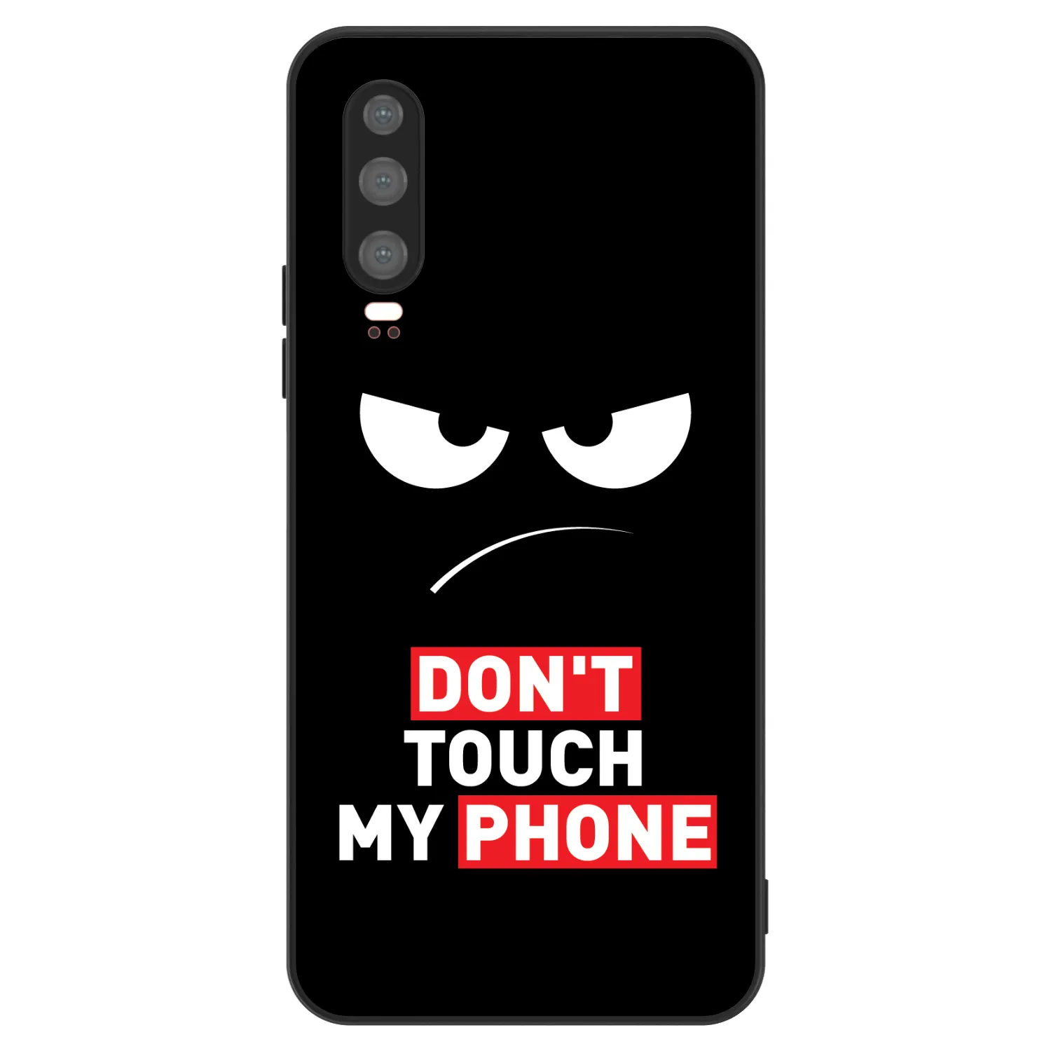 Picasee ULTIMATE CASE na Huawei P30 - Angry Eyes - Transparent