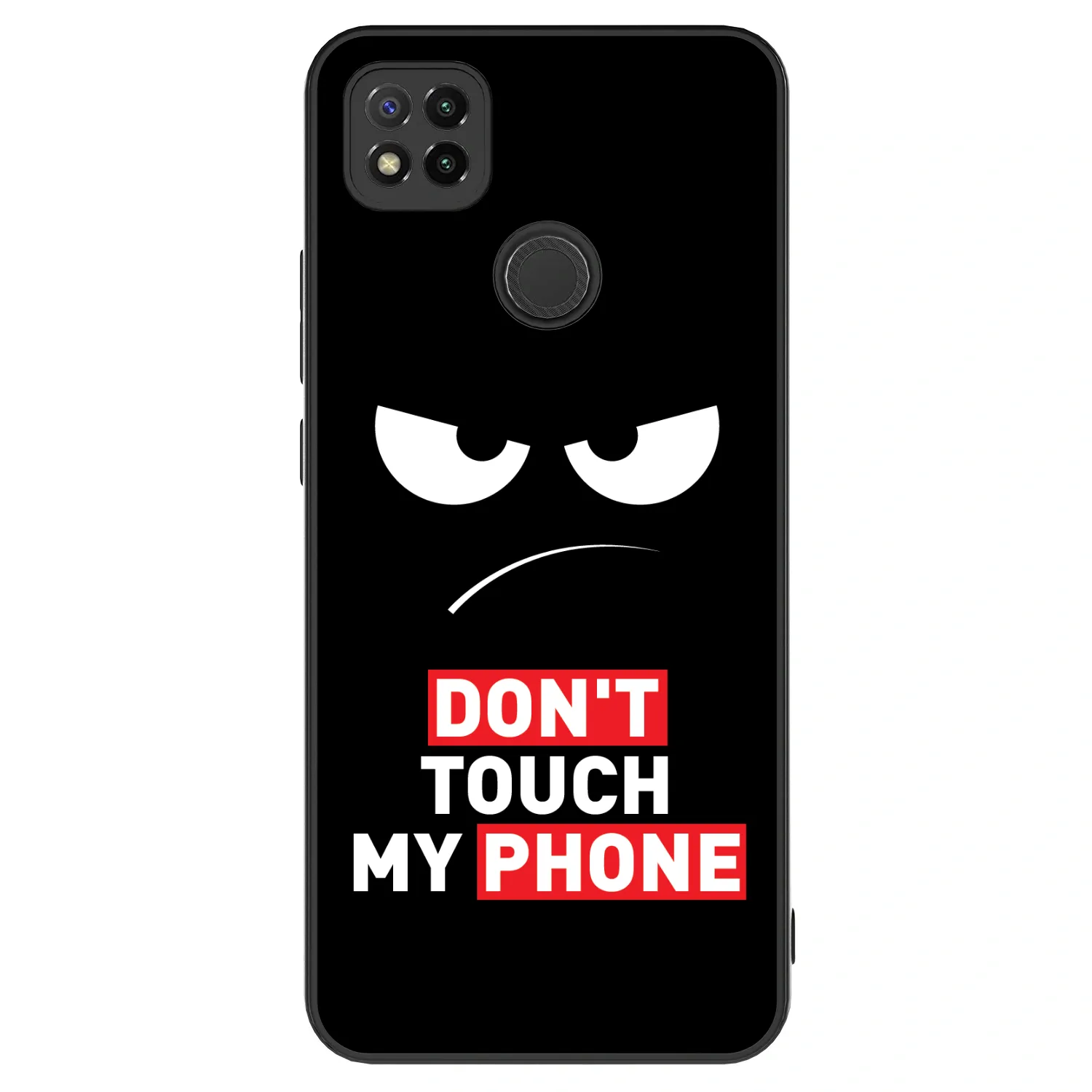 Picasee ULTIMATE CASE na Xiaomi Redmi 9C - Angry Eyes - Transparent