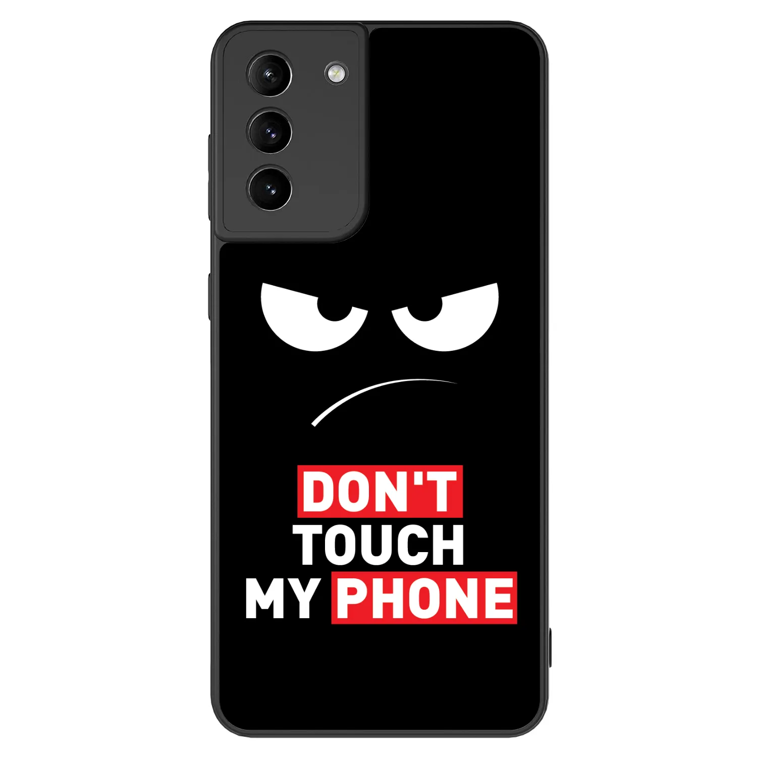 Picasee ULTIMATE CASE na Samsung Galaxy S21+ 5G G996F - Angry Eyes - Transparent