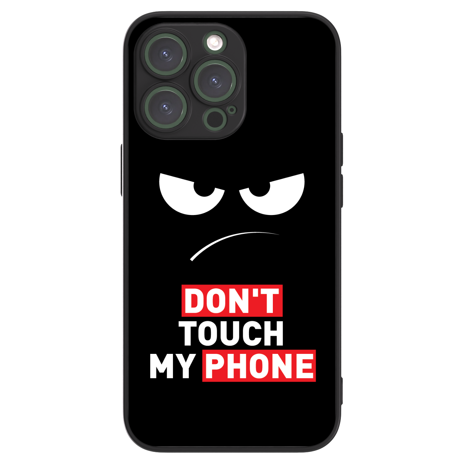Picasee ULTIMATE CASE na Apple iPhone 13 Pro - Angry Eyes - Transparent