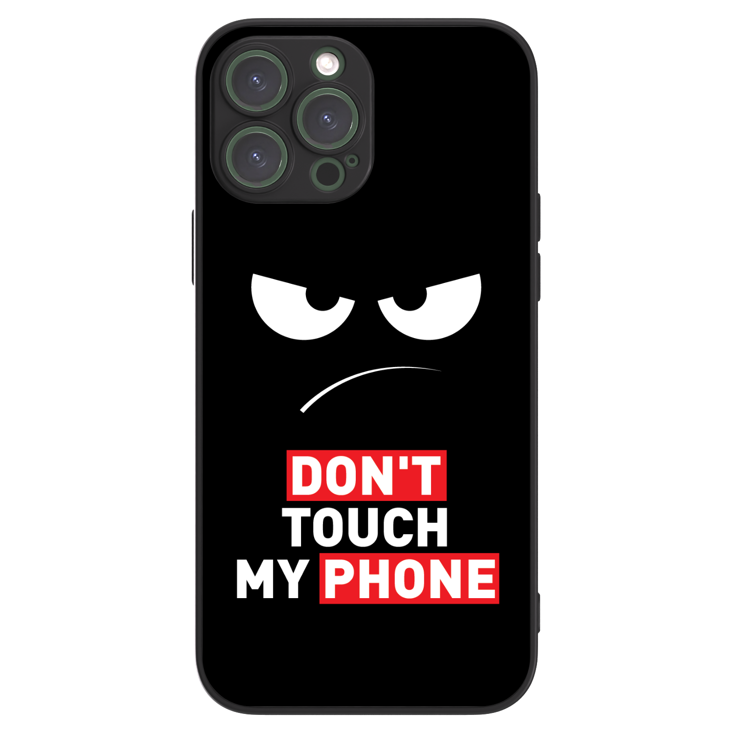 Picasee ULTIMATE CASE na Apple iPhone 13 Pro Max - Angry Eyes - Transparent