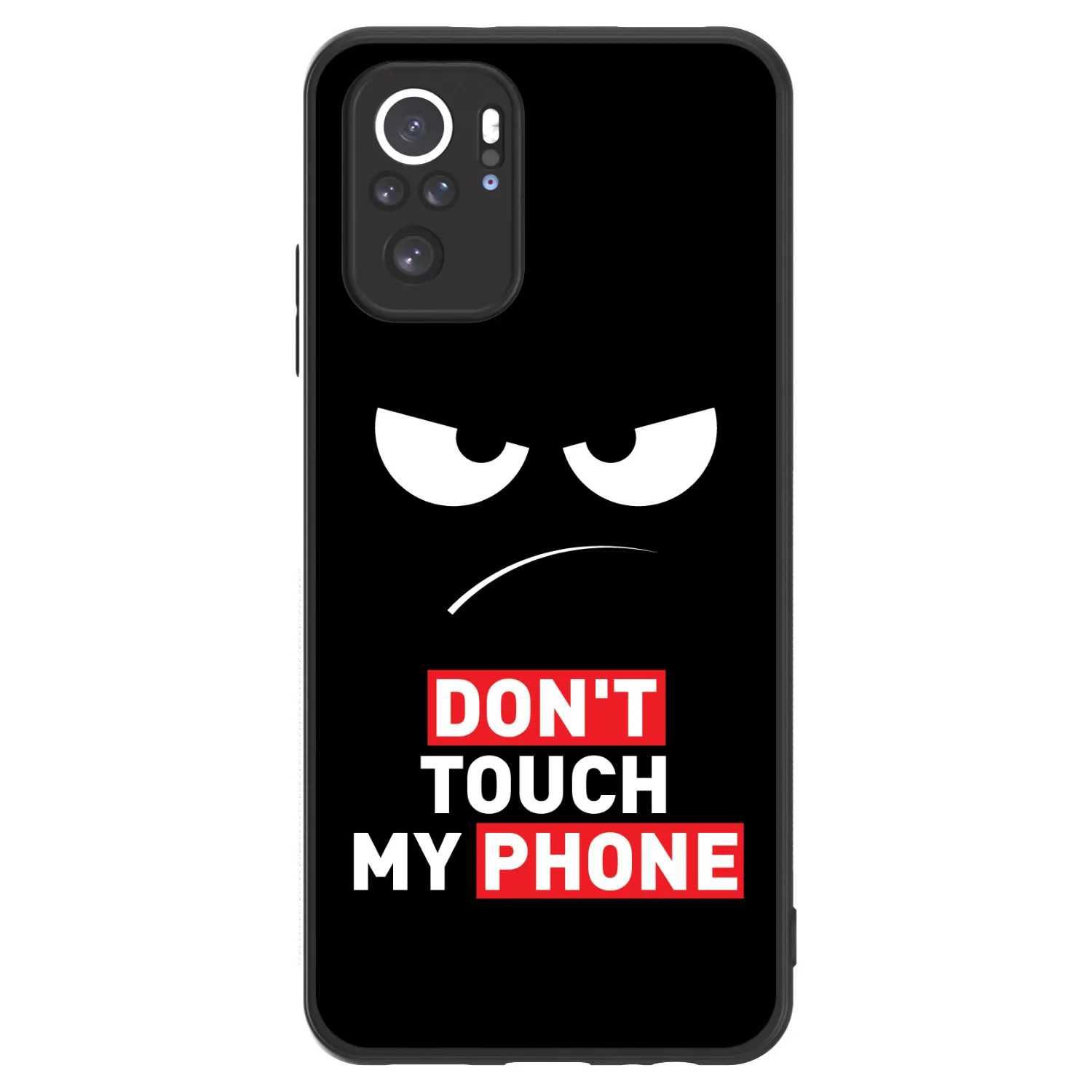Picasee ULTIMATE CASE na Xiaomi Redmi Note 10S - Angry Eyes - Transparent