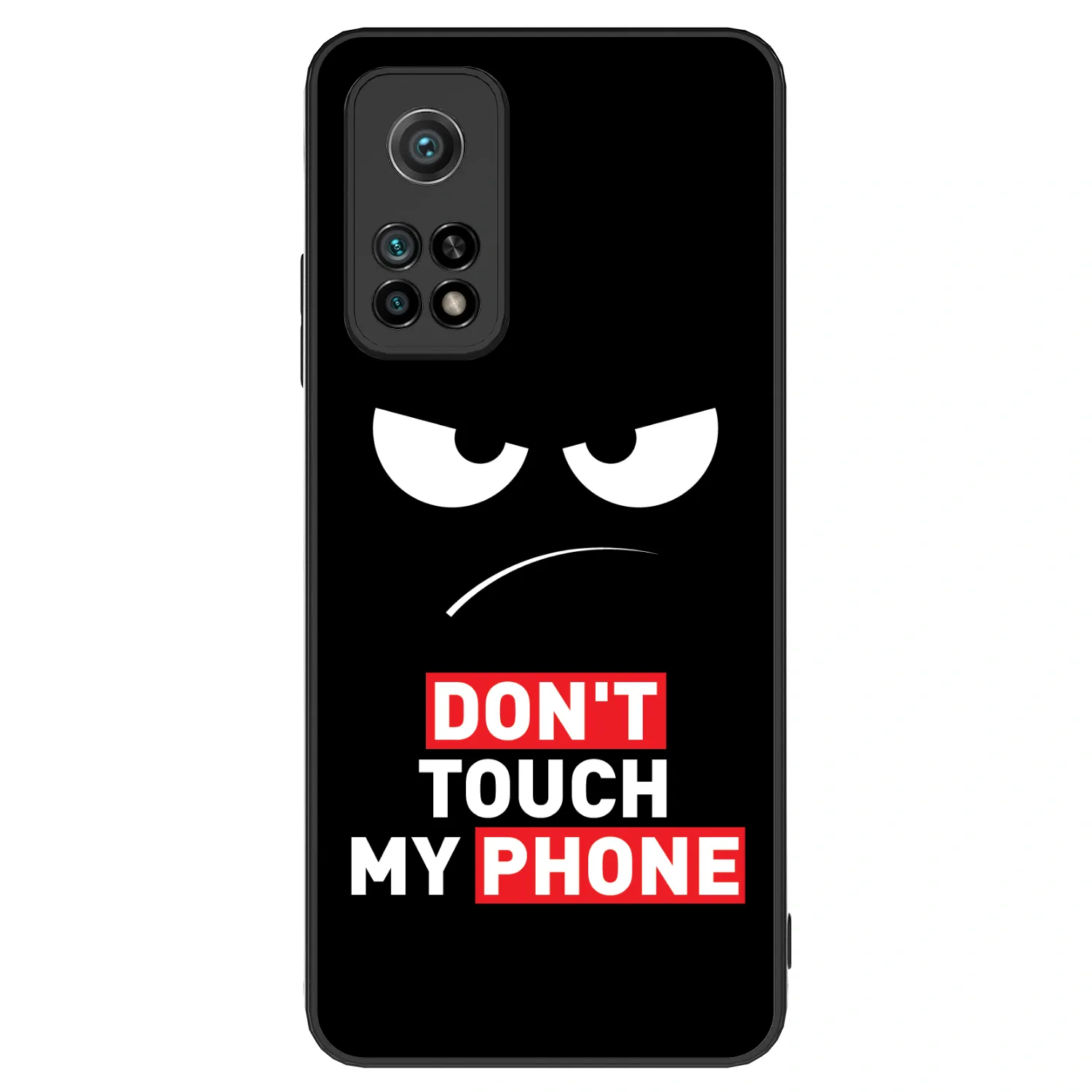 Picasee ULTIMATE CASE na Xiaomi Mi 10T - Angry Eyes - Transparent