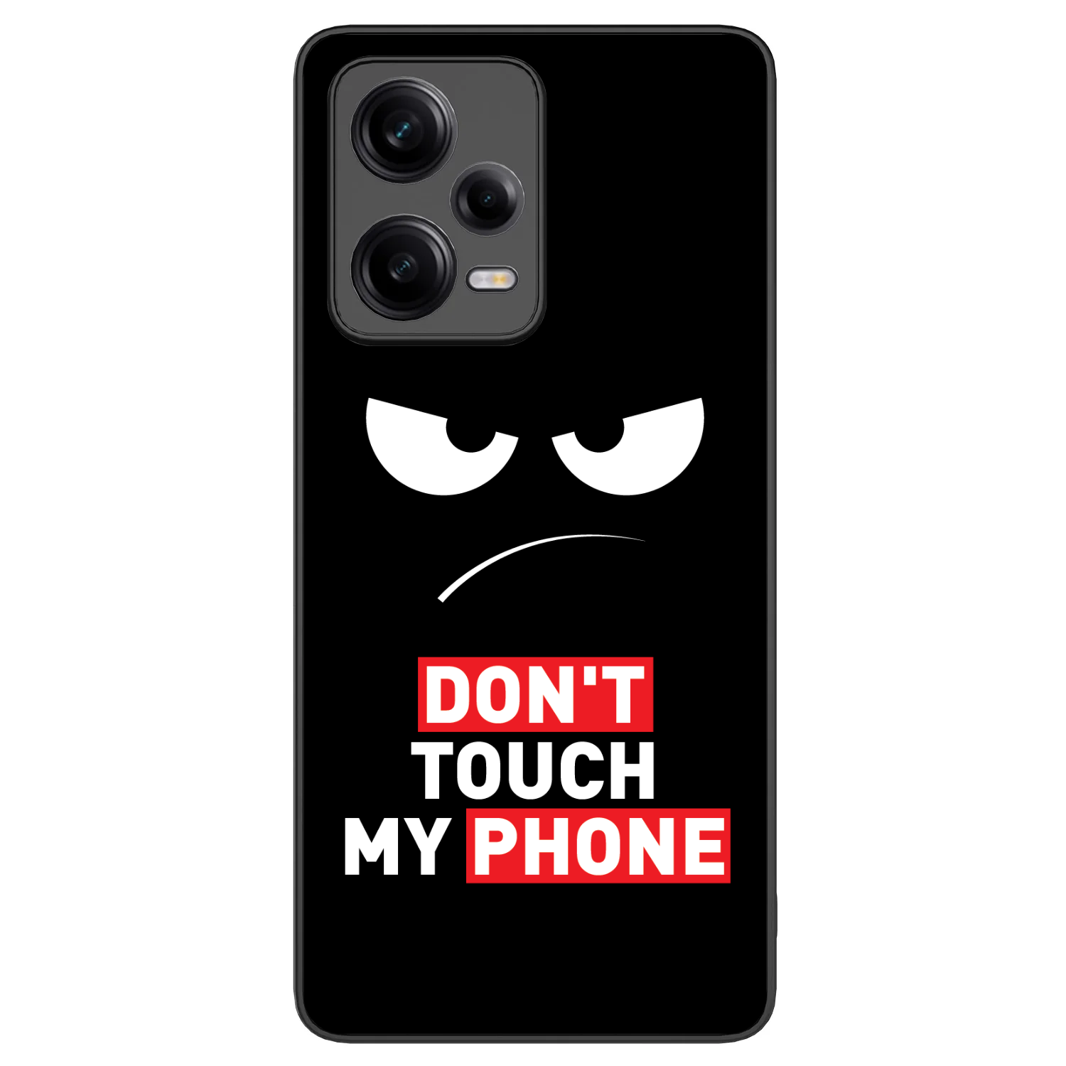 Picasee ULTIMATE CASE na Xiaomi Redmi Note 12 Pro+ 5G - Angry Eyes - Transparent