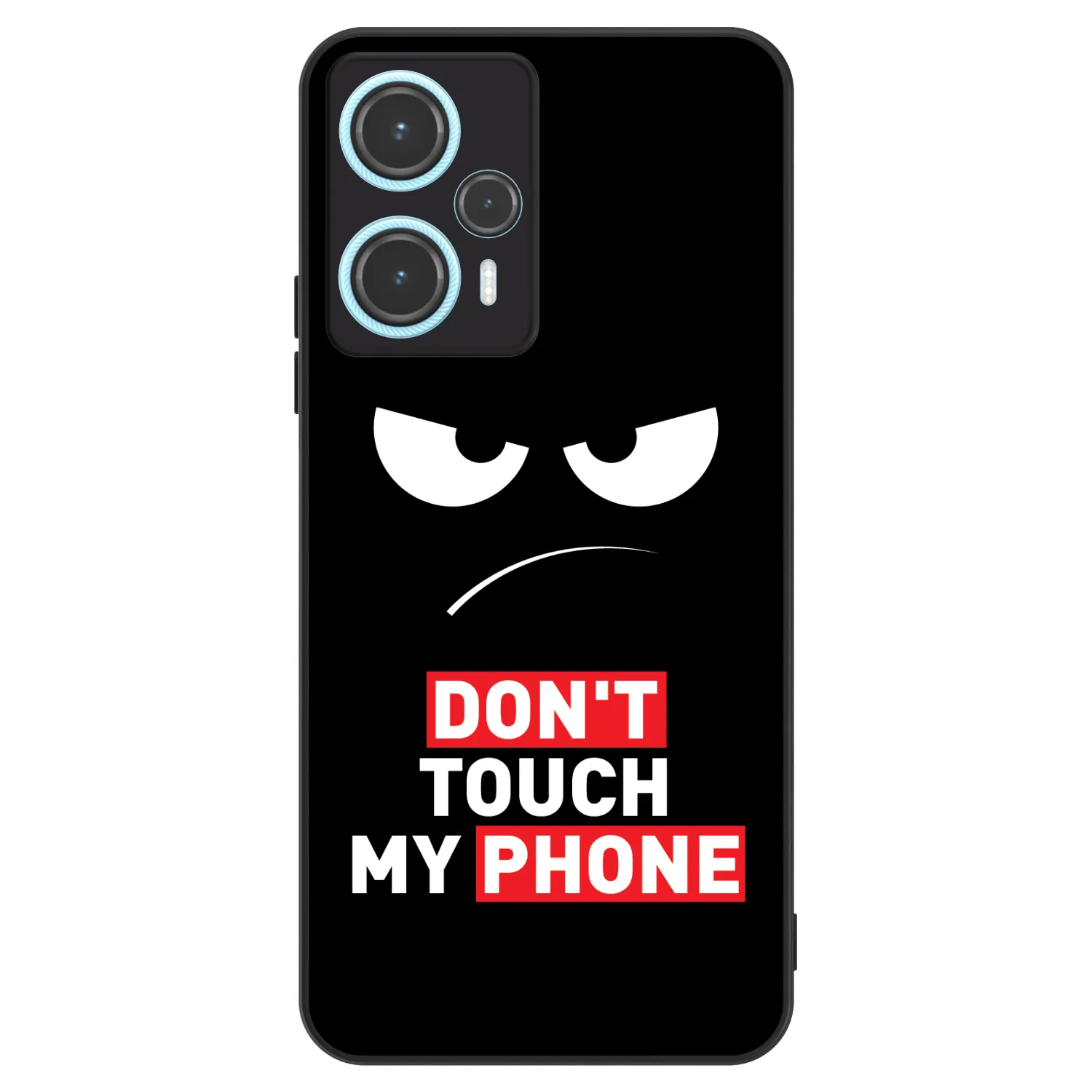 Picasee ULTIMATE CASE na Xiaomi Poco F5 - Angry Eyes - Transparent