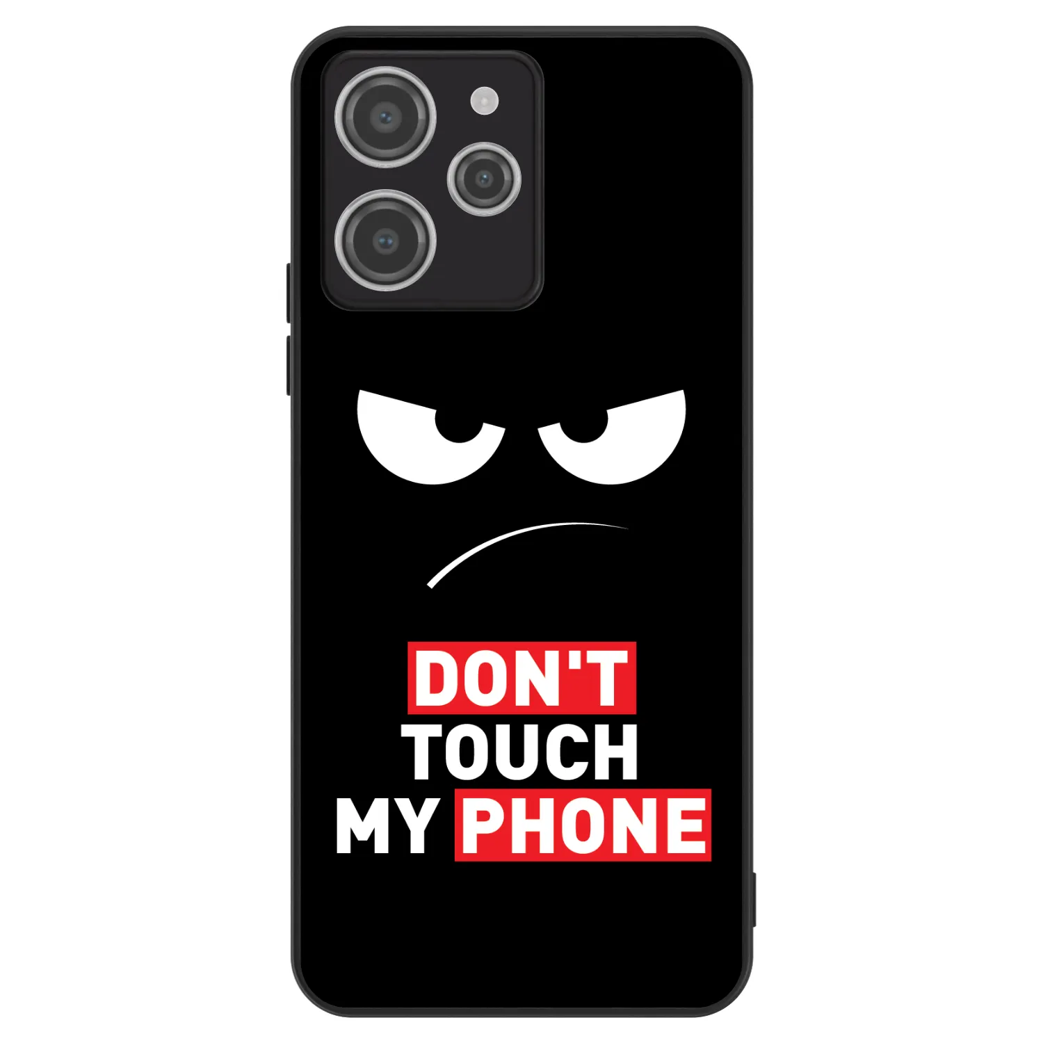 Picasee ULTIMATE CASE na Xiaomi Redmi 12 4G - Angry Eyes - Transparent