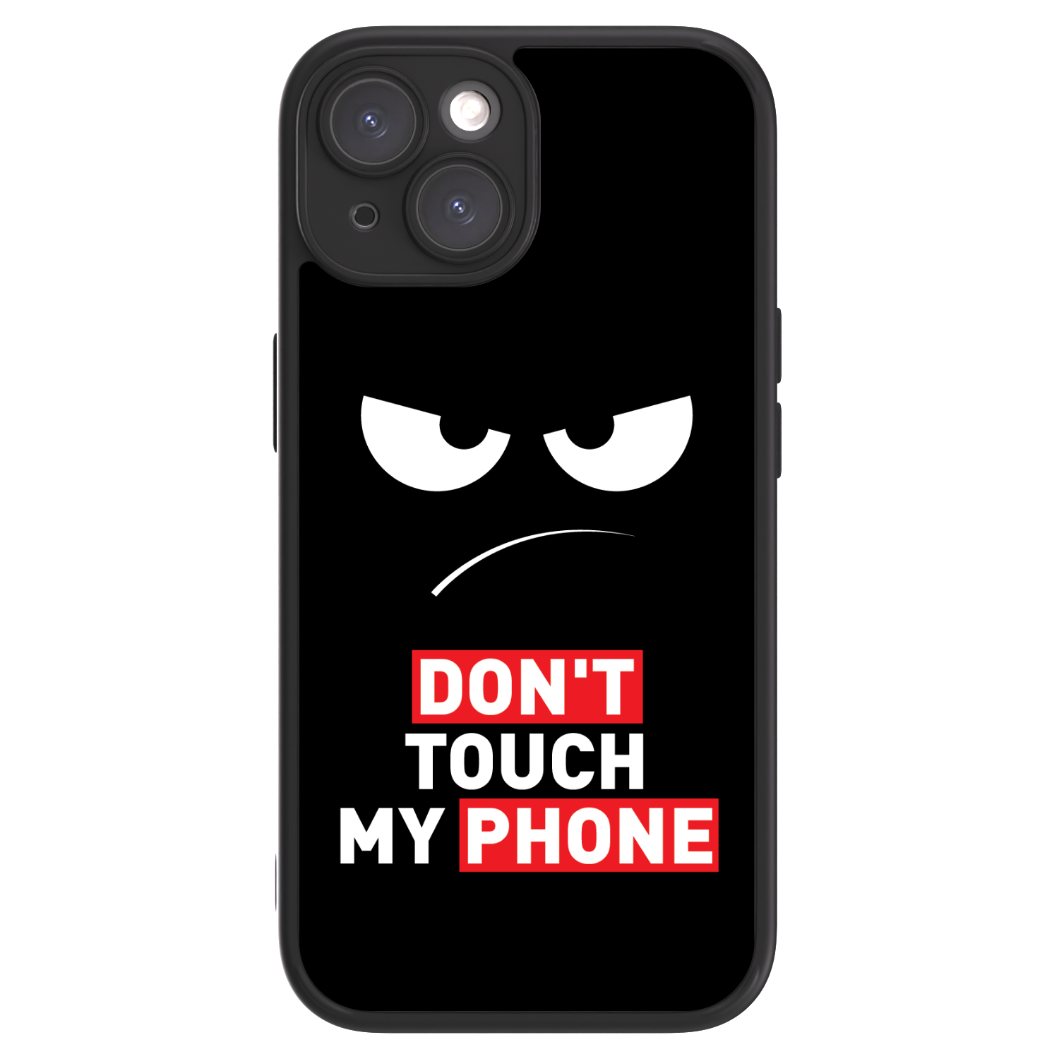 Picasee ULTIMATE CASE na Apple iPhone 15 - Angry Eyes - Transparent