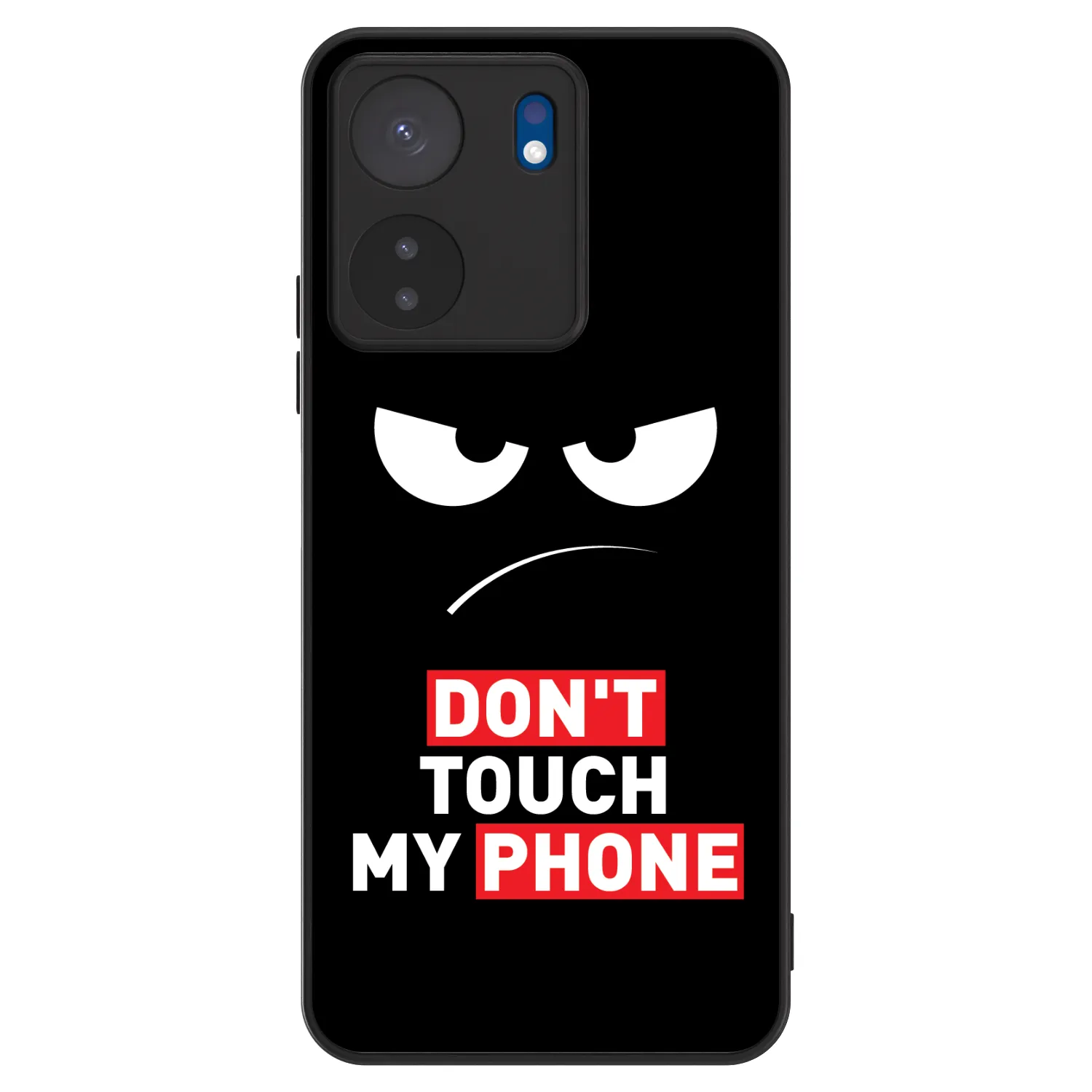 Picasee ULTIMATE CASE na Xiaomi Redmi 13C 4G - Angry Eyes - Transparent