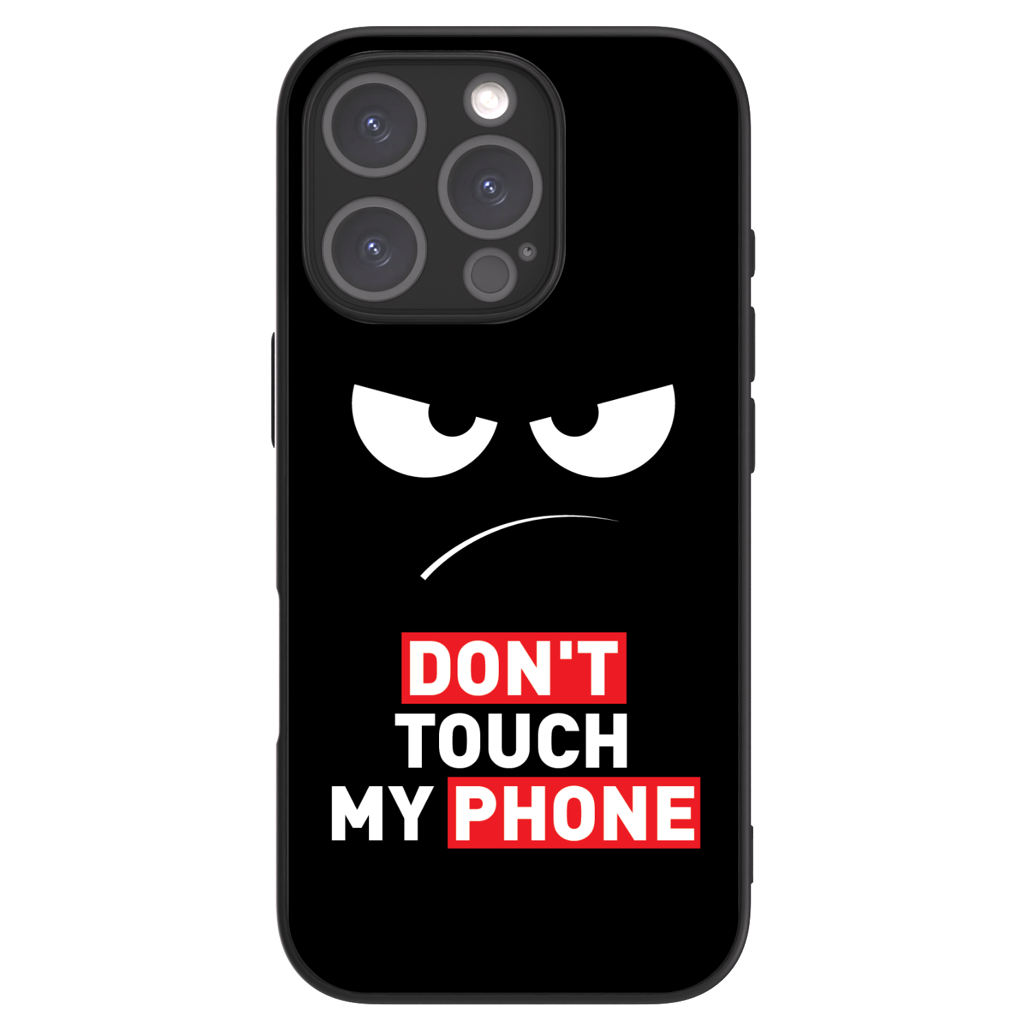 Picasee ULTIMATE CASE MagSafe pro Apple iPhone 16 Pro - Angry Eyes - Transparent
