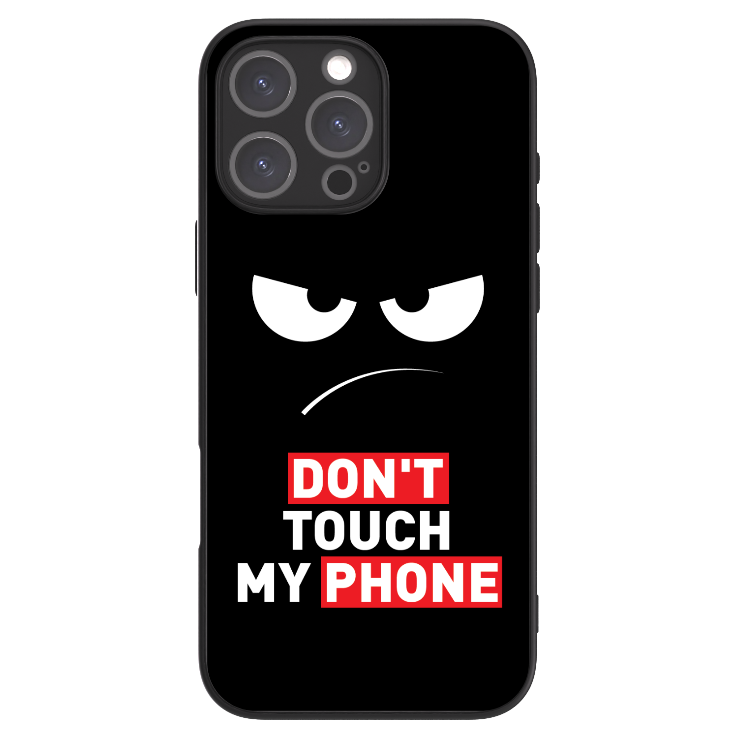 Picasee ULTIMATE CASE na Apple iPhone 16 Pro Max - Angry Eyes - Transparent