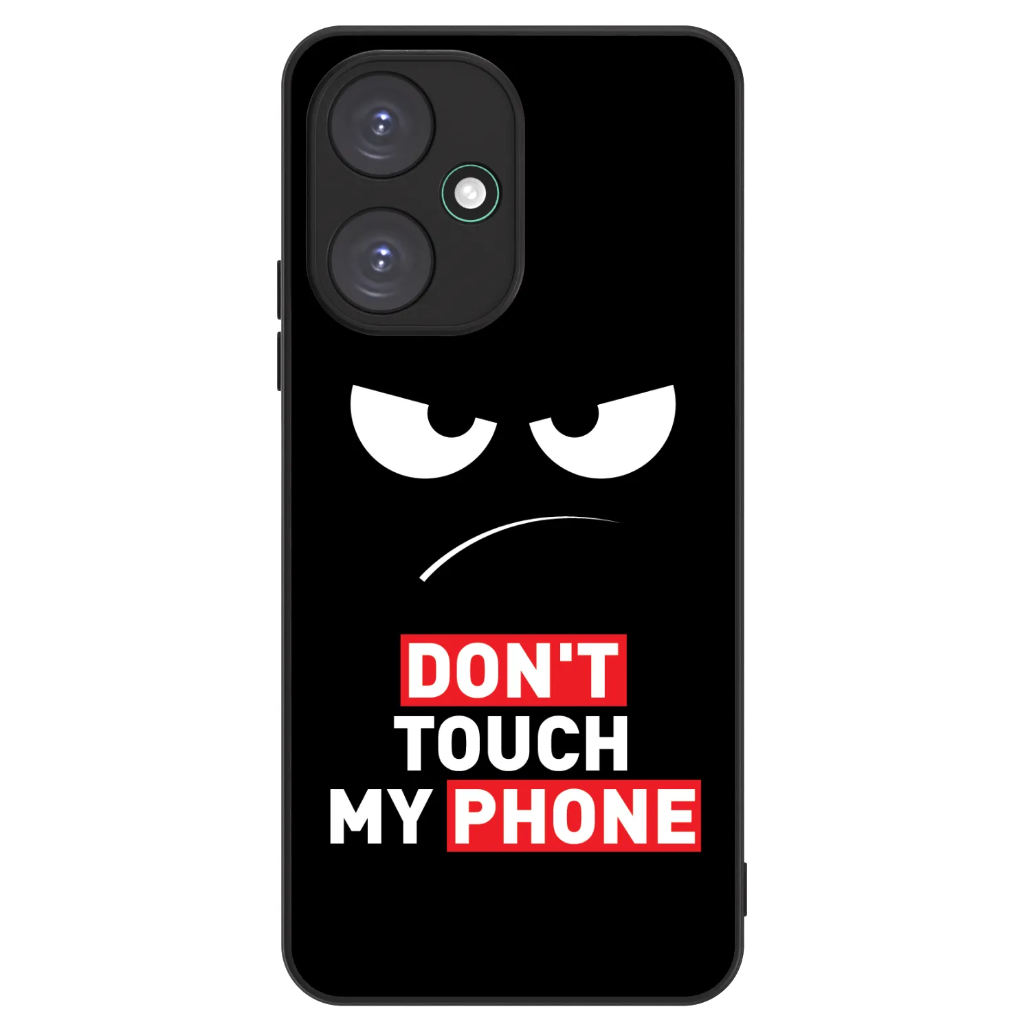 Picasee ULTIMATE CASE na Xiaomi Redmi 13C 5G - Angry Eyes - Transparent