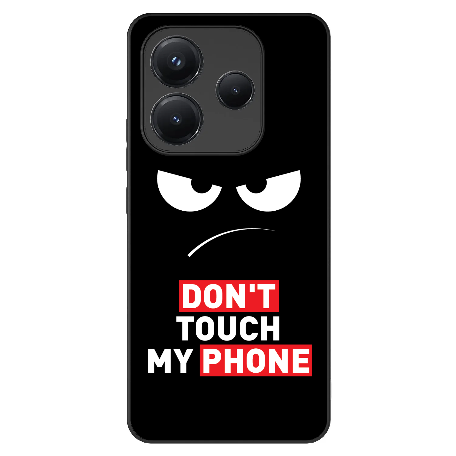 Picasee ULTIMATE CASE na Xiaomi Redmi Note 14 5G - Angry Eyes - Transparent