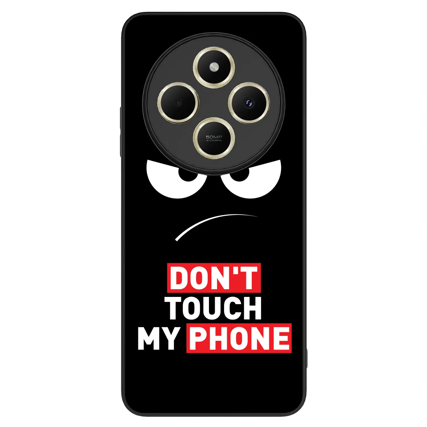 Picasee ULTIMATE CASE na Xiaomi Redmi 14C - Angry Eyes - Transparent