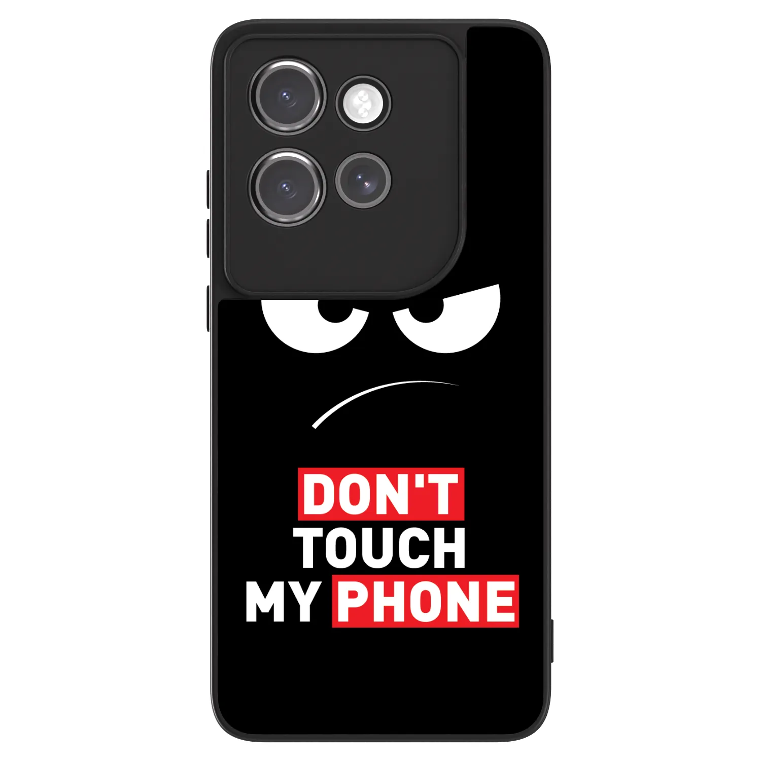 Picasee ULTIMATE CASE na Motorola Edge 50 Neo - Angry Eyes - Transparent