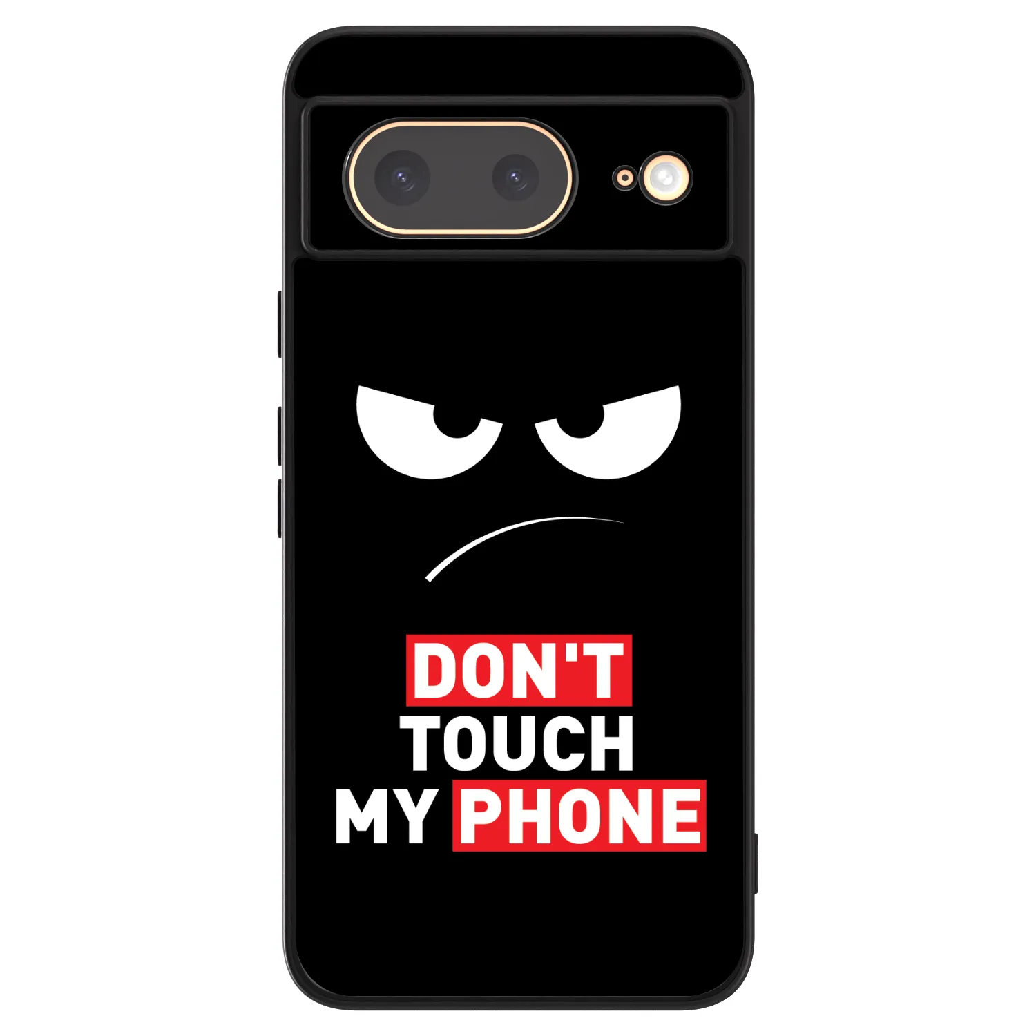 Picasee ULTIMATE CASE na Google Pixel 8 - Angry Eyes - Transparent