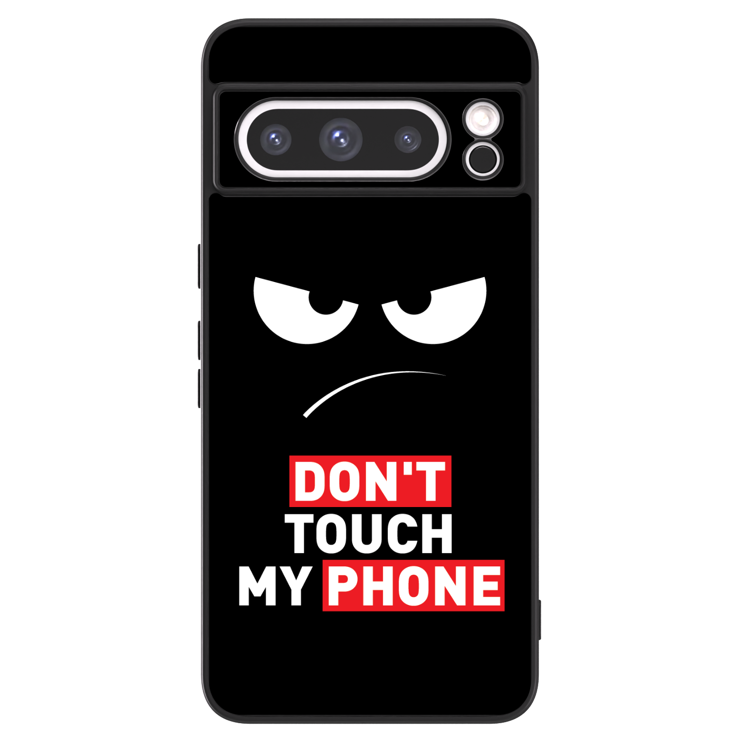 Picasee ULTIMATE CASE na Google Pixel 8 Pro - Angry Eyes - Transparent