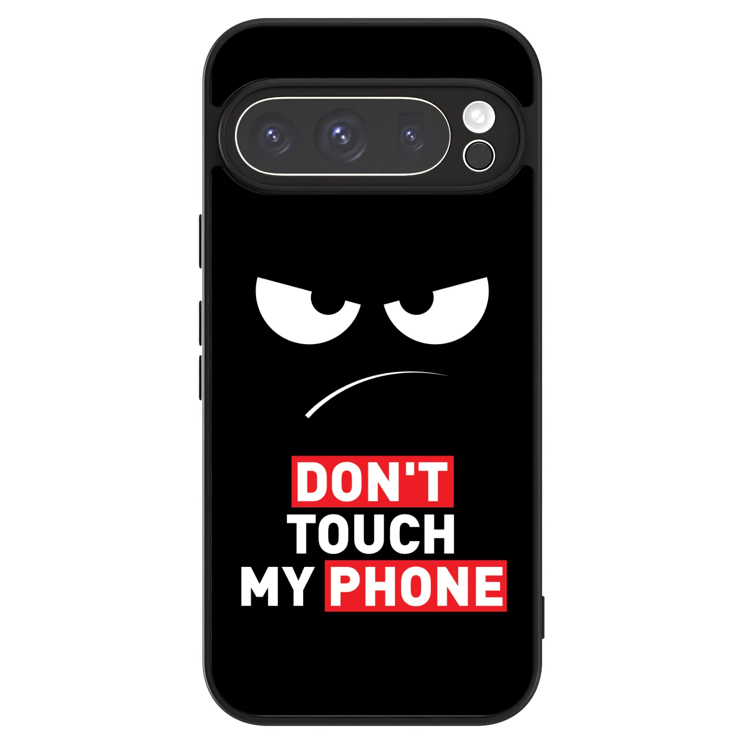 Picasee ULTIMATE CASE na Google Pixel 9 Pro - Angry Eyes - Transparent