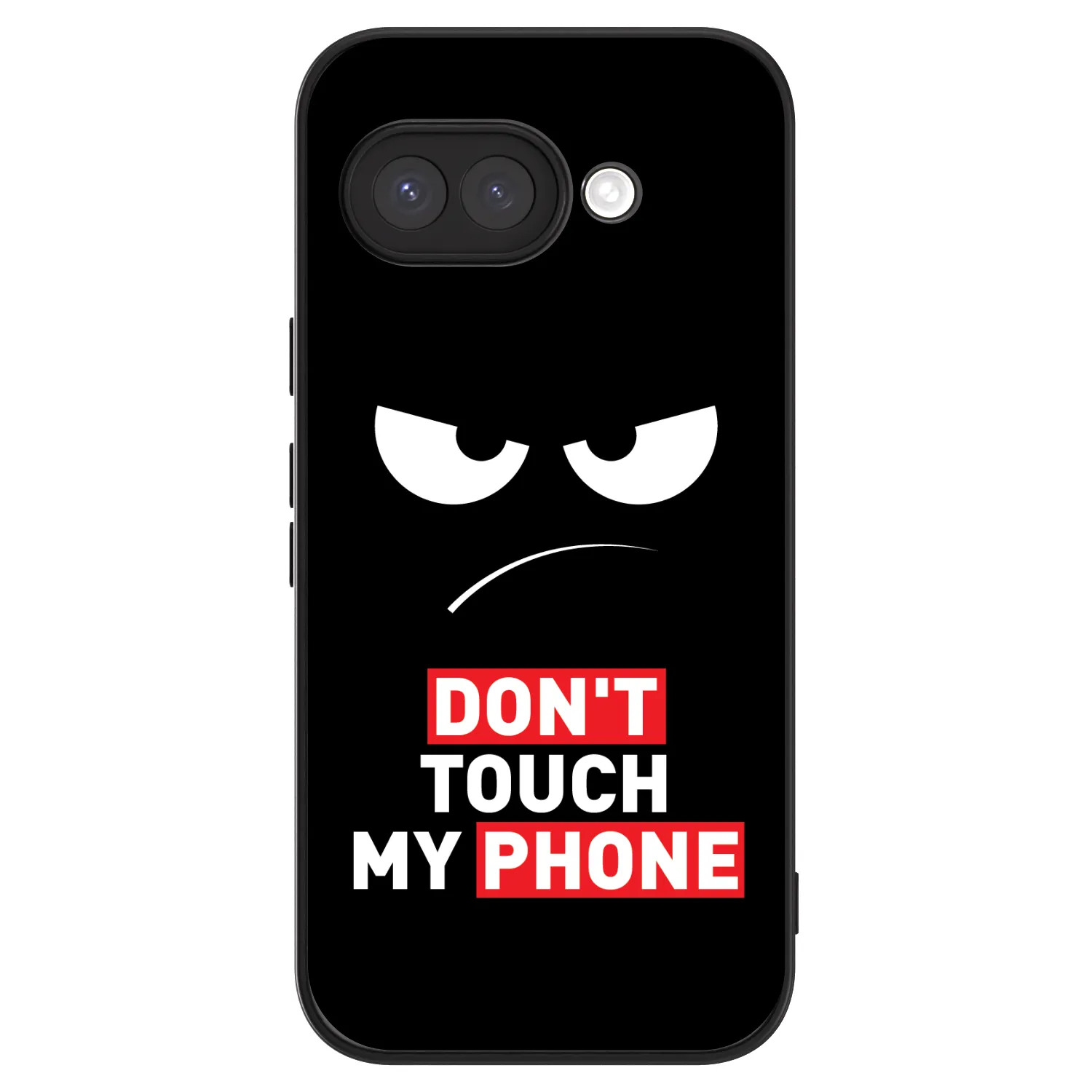 Picasee ULTIMATE CASE na Google Pixel 9a - Angry Eyes - Transparent