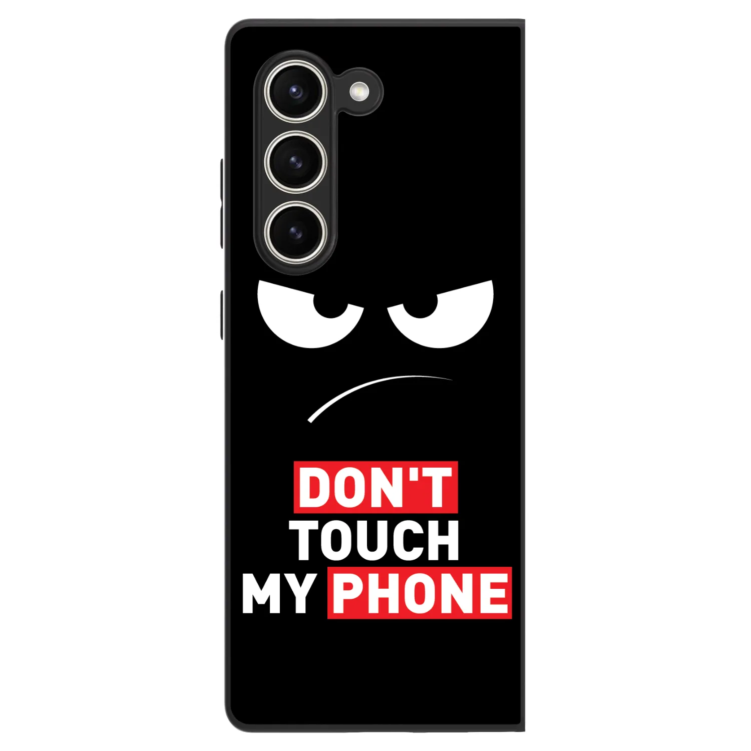 Picasee ULTIMATE CASE na Samsung Galaxy Z Fold5 5G - Angry Eyes - Transparent