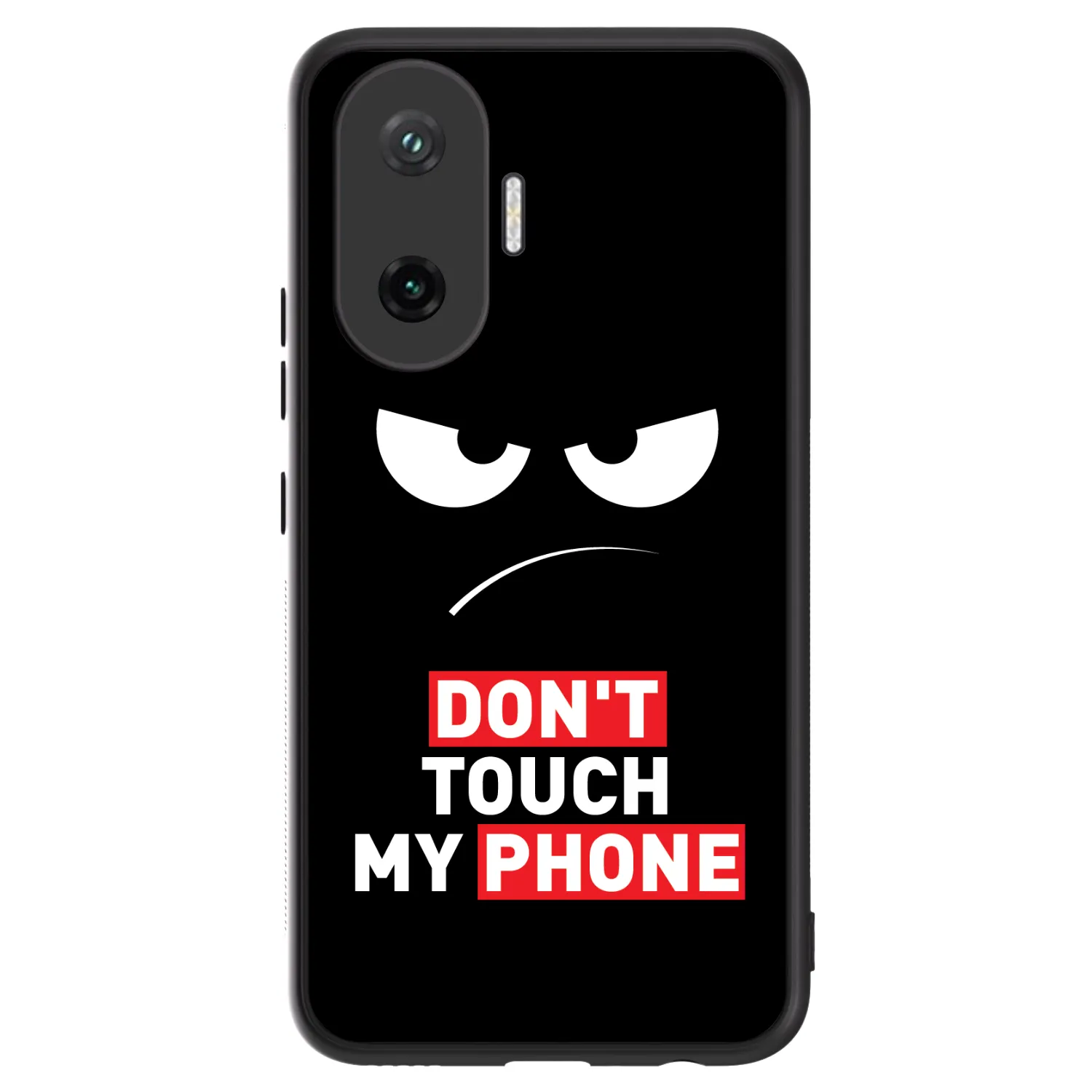 Picasee ULTIMATE CASE na Xiaomi Poco F7 5G - Angry Eyes - Transparent
