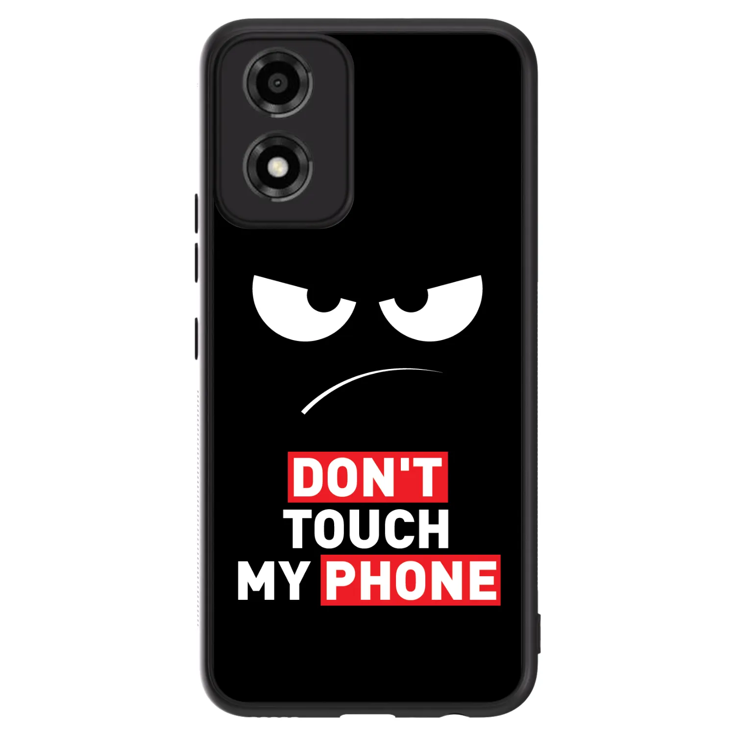 Picasee ULTIMATE CASE na Motorola Moto E14 - Angry Eyes - Transparent