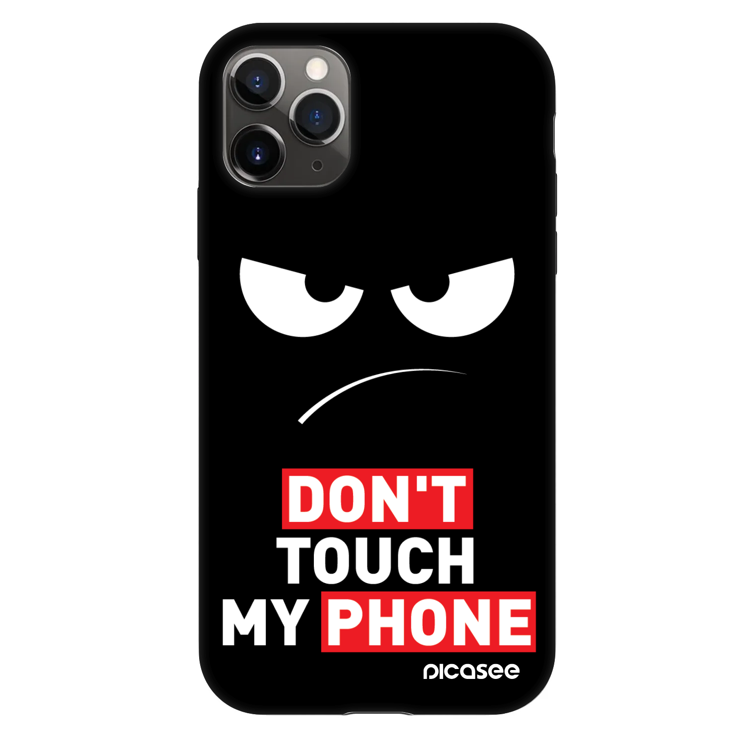 Picasee Fashion Case na Apple iPhone 11 Pro - Angry Eyes - Transparent
