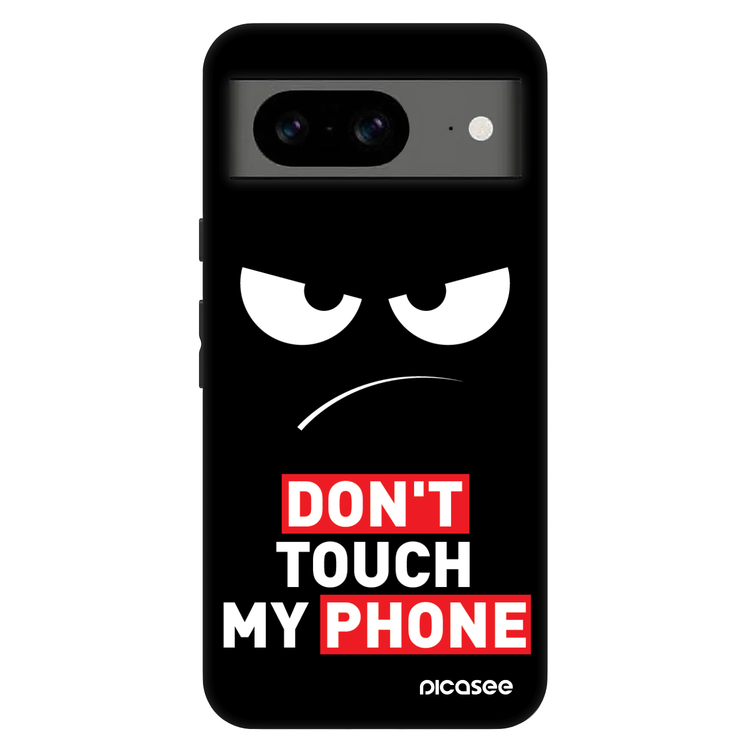 Picasee Fashion Case na Google Pixel 8 Pro - Angry Eyes - Transparent