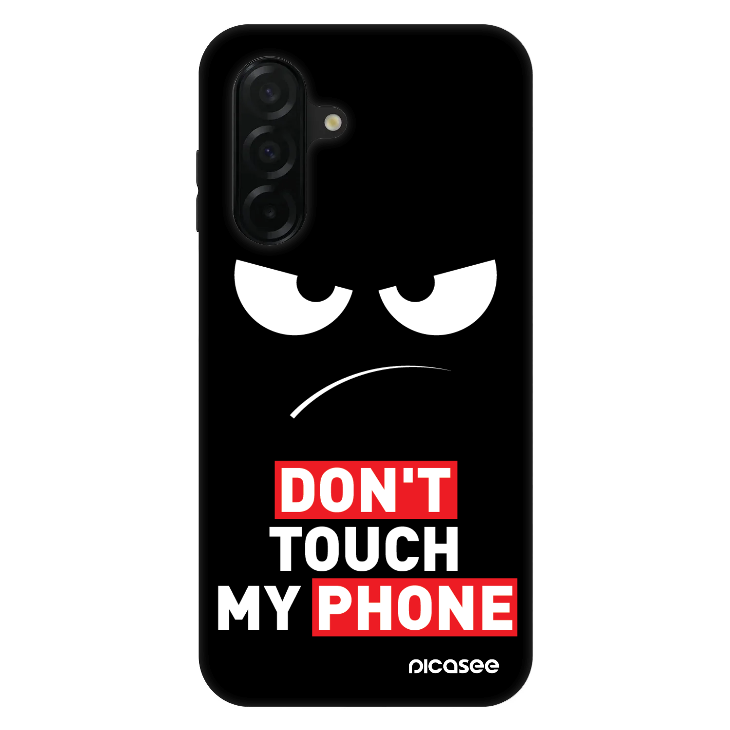 Picasee Fashion Case na Samsung Galaxy A26 5G A266B - Angry Eyes - Transparent