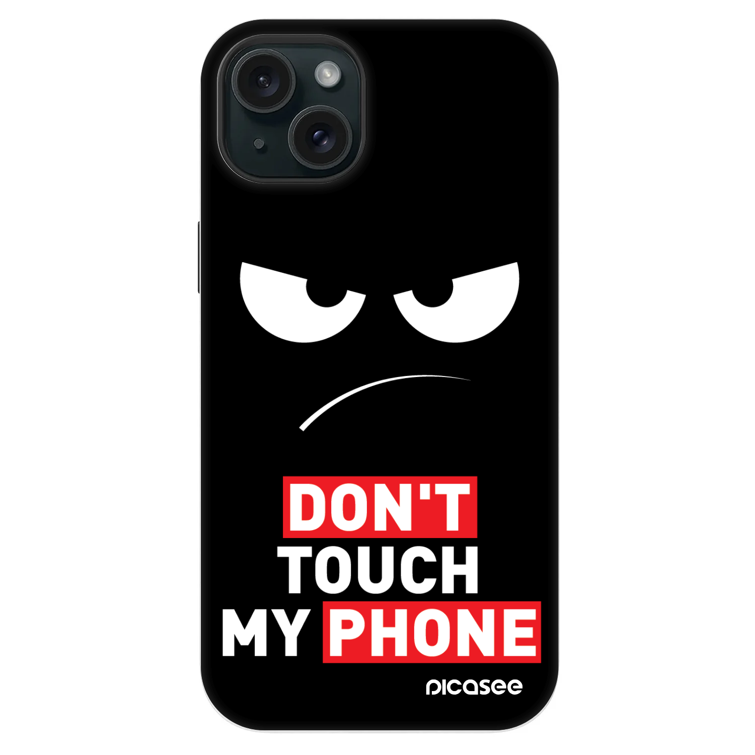 Picasee Fashion Case MagSafe na Apple iPhone 14 Plus - Angry Eyes - Transparent