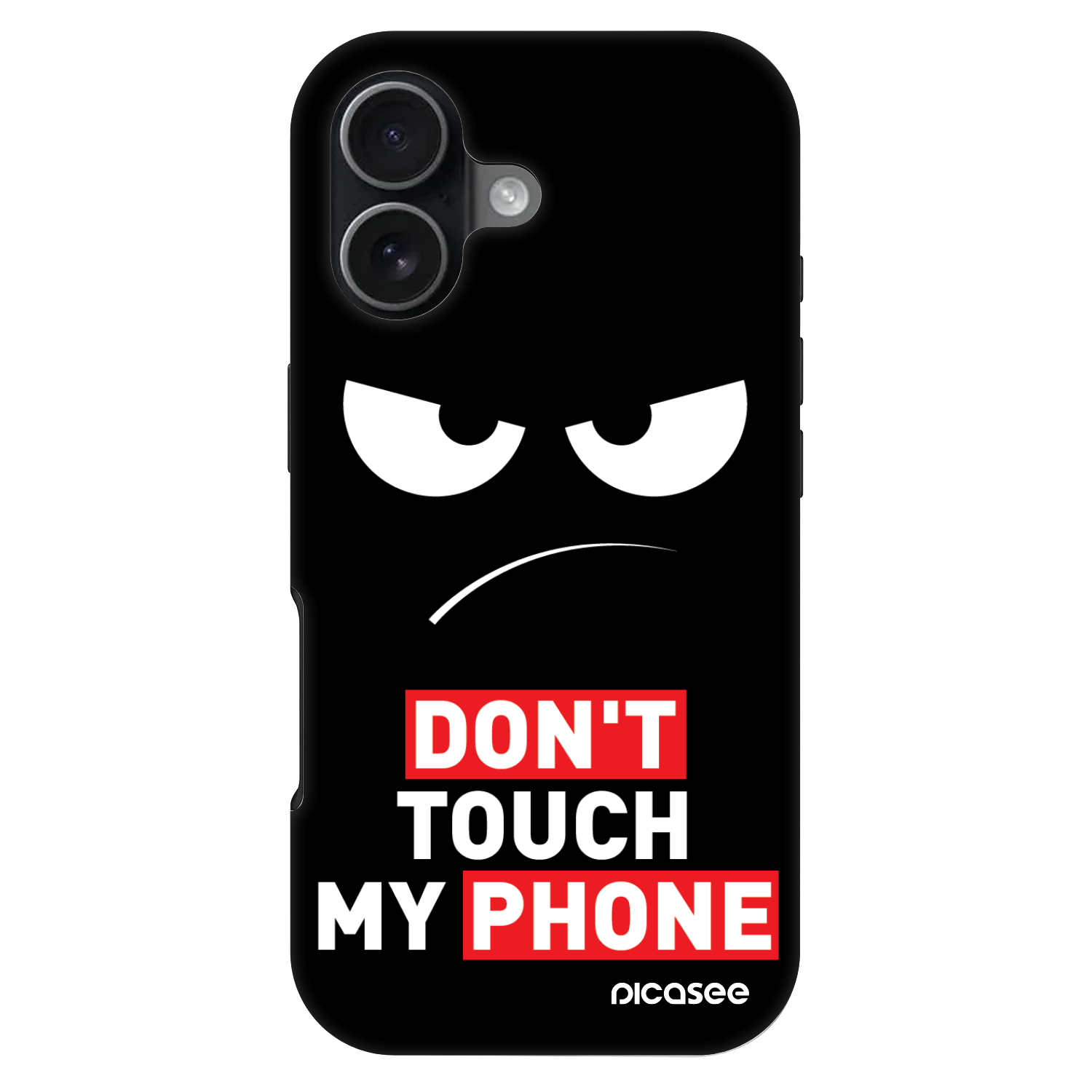 Picasee Fashion Case MagSafe na Apple iPhone 17 - Angry Eyes - Transparent