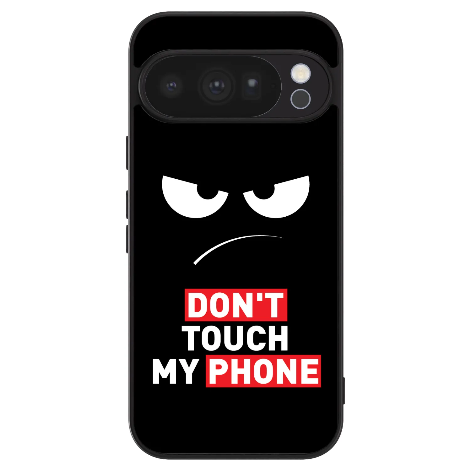 Picasee ULTIMATE CASE na Google Pixel 10 Pro - Angry Eyes - Transparent