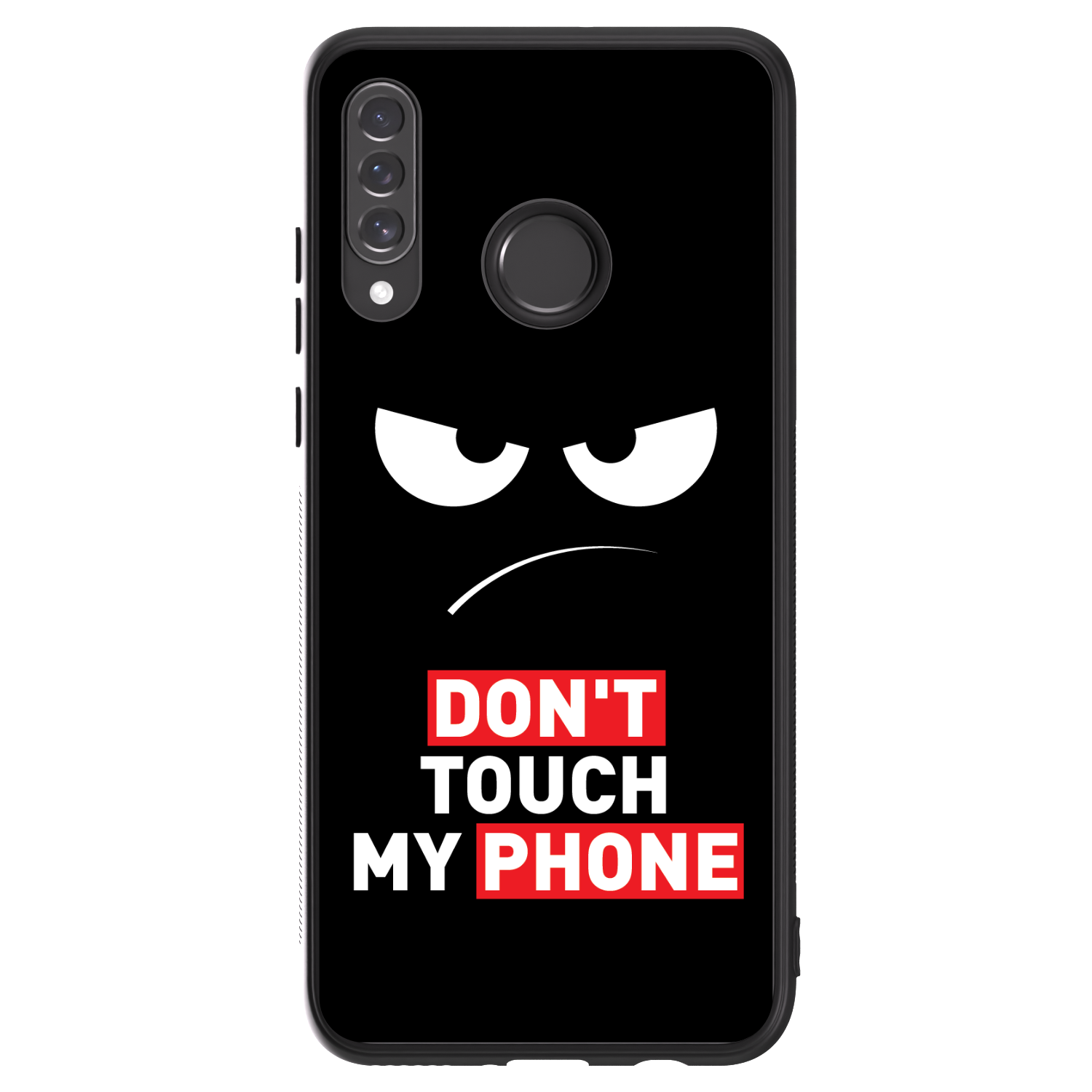 Picasee ULTIMATE CASE na Huawei P30 Lite - Angry Eyes - Transparent
