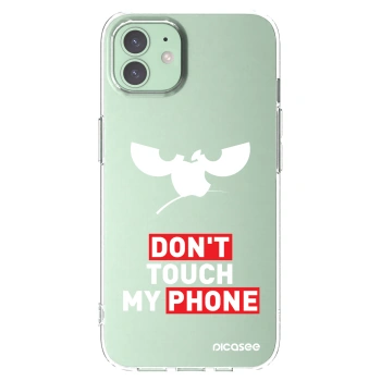 Picasee silikonowe przeźroczyste etui na Apple iPhone 12 - Angry Eyes - Transparent