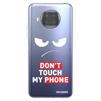 Picasee silikonowe przeźroczyste etui na Xiaomi Mi 10T Lite - Angry Eyes - Transparent