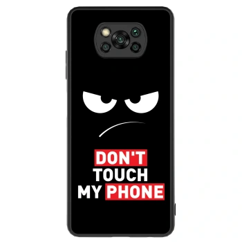 Etui na Xiaomi Poco X3 - Angry Eyes - Transparent