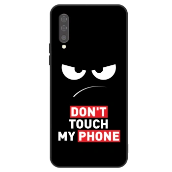 Etui na Samsung Galaxy A50 A505F - Angry Eyes - Transparent