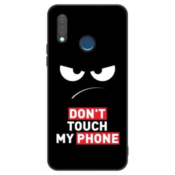 Etui na Huawei P20 Lite - Angry Eyes - Transparent