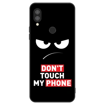 Etui na Xiaomi Redmi 7 - Angry Eyes - Transparent